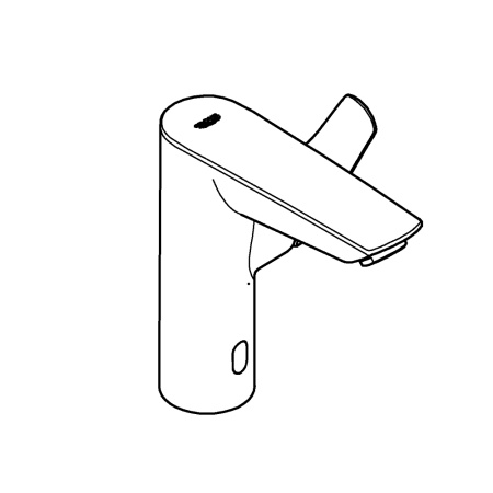 Смеситель однорычажный с инфракрасной электроникой для раковины Grohe Eurosmart 23975 003 (23975003) хром 